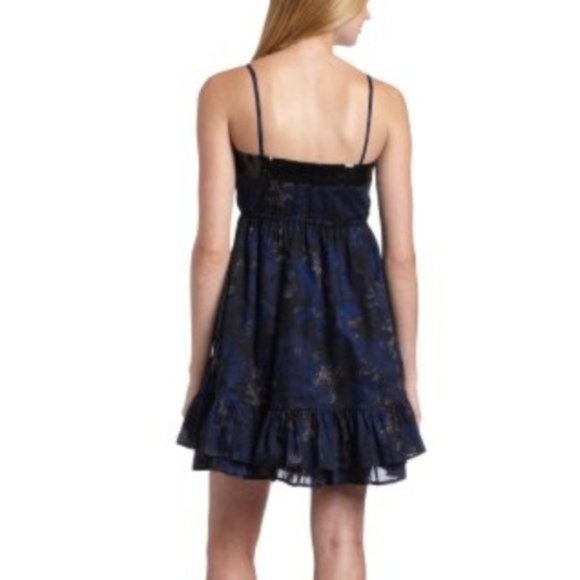 French Connection floral sequin dress size 2 (J17) - Picture 2 of 8